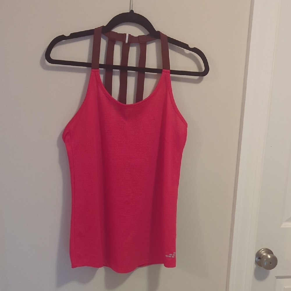 BCG Pink AttireTank Top With Reflective Straps